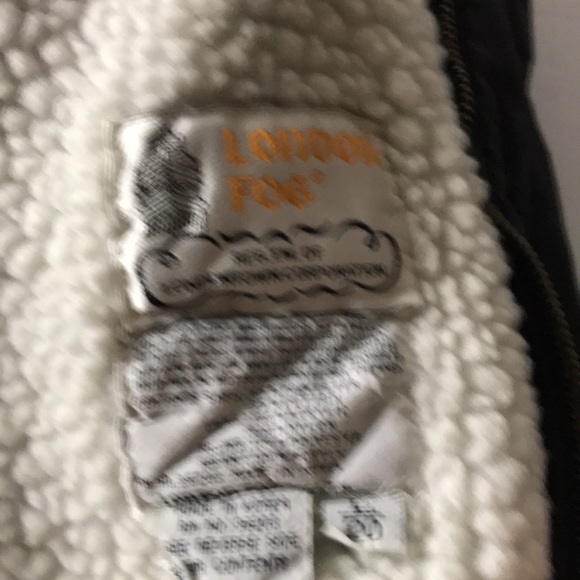 Men’s or Unisex Vintage LONDON FOG BOMBER JACKET with LONDON FOG LOGOS/PATCHES - Picture 12 of 16